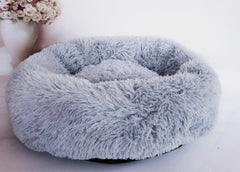 Round Plush Dog Bed From 15.75 to 39.37 Inches