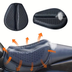 Honeycomb Gel Motorbike Seat Pad