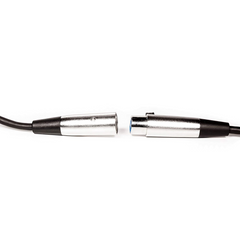 XLR Microphone MIC 3-Pin Male To Female Cable Cord Connector Extension Shielded