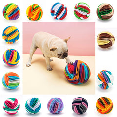 Foldable Dog Ball For Training Games