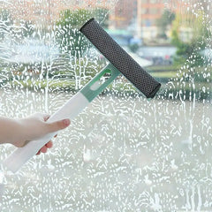 3-in-1 Glass Cleaner With Spray And Double-sided Wiper