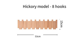 Piano Key Hook Coat Rack