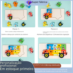 Wooden Educational Puzzle Toys for Kids