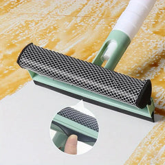 3-in-1 Glass Cleaner With Spray And Double-sided Wiper