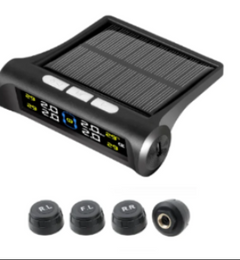 Solar Tire Pressure Gauge System