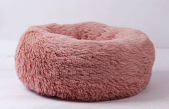 Round Plush Dog Bed From 15.75 to 39.37 Inches