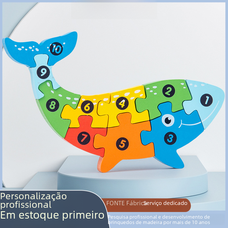 Wooden Educational Puzzle Toys for Kids