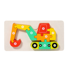 Wooden Educational Puzzle Toys for Kids