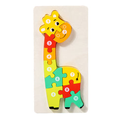 Wooden Educational Puzzle Toys for Kids
